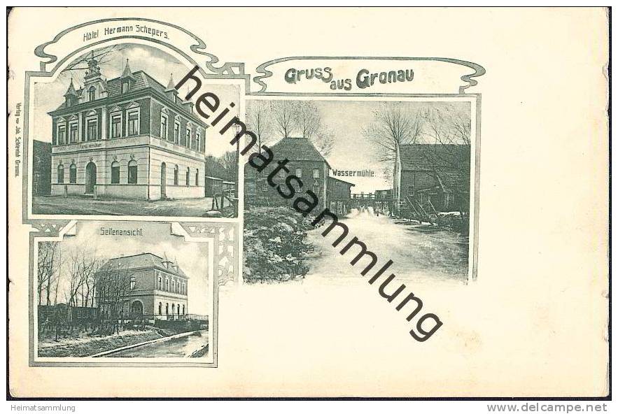 Gronau - Hotel Schepers - Wassermühle - Gronau