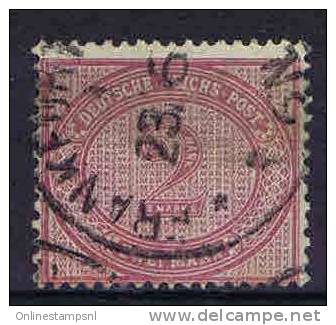 Deutschland: Mi  37 B , Used / Cancelled - Usati