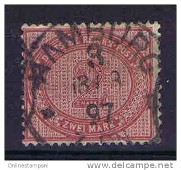 Deutschland: Mi  37 F , Used / Cancelled - Gebraucht