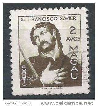 MACAU - 1951, Vultos Do Oriente, 2 A.  D. 12   (o)  MUNDIFIL Nº 356 - Used Stamps
