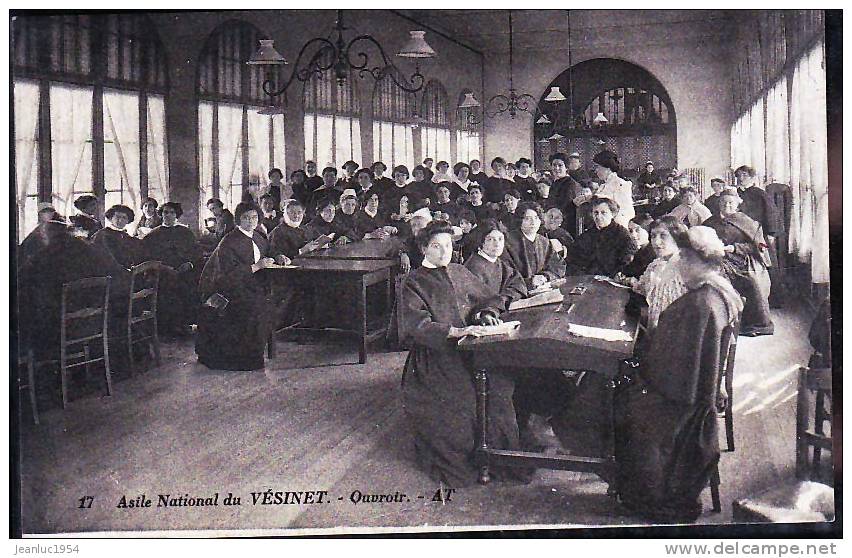 LE VESINET ASILE NATIONAL OUVROIR - Le Vésinet