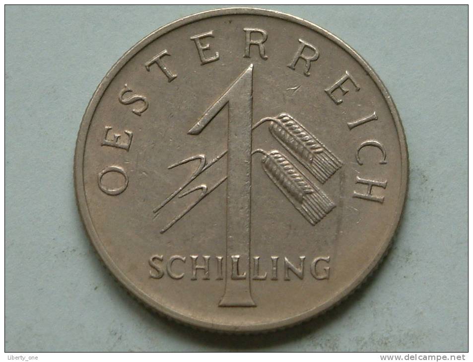 1934 - 1 SCHILLING / KM 2851 ( Uncleaned Coin / For Grade, Please See Photo ) !! - Oesterreich