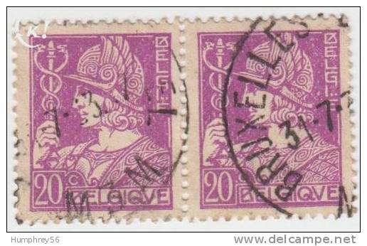 1932 - BELGIË/BELGIQUE/BELGIEN - Y&T 338 [Mercurius] + BRUXELLES - 1932 Cérès Et Mercure