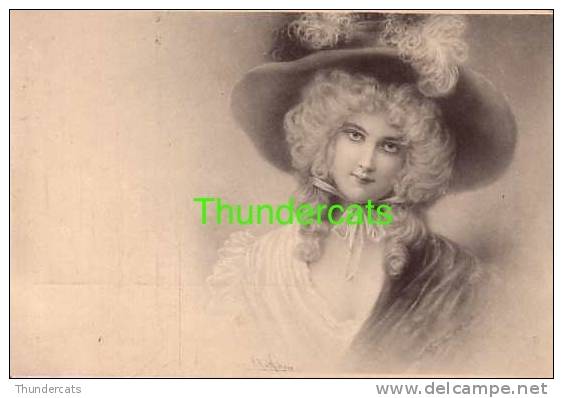 CPA ILLUSTRATEUR FEMME ART NOUVEAU ** M M VIENNE 112 **   ARTIST SIGNED ART NOUVEAU CARD LADY - Vienne