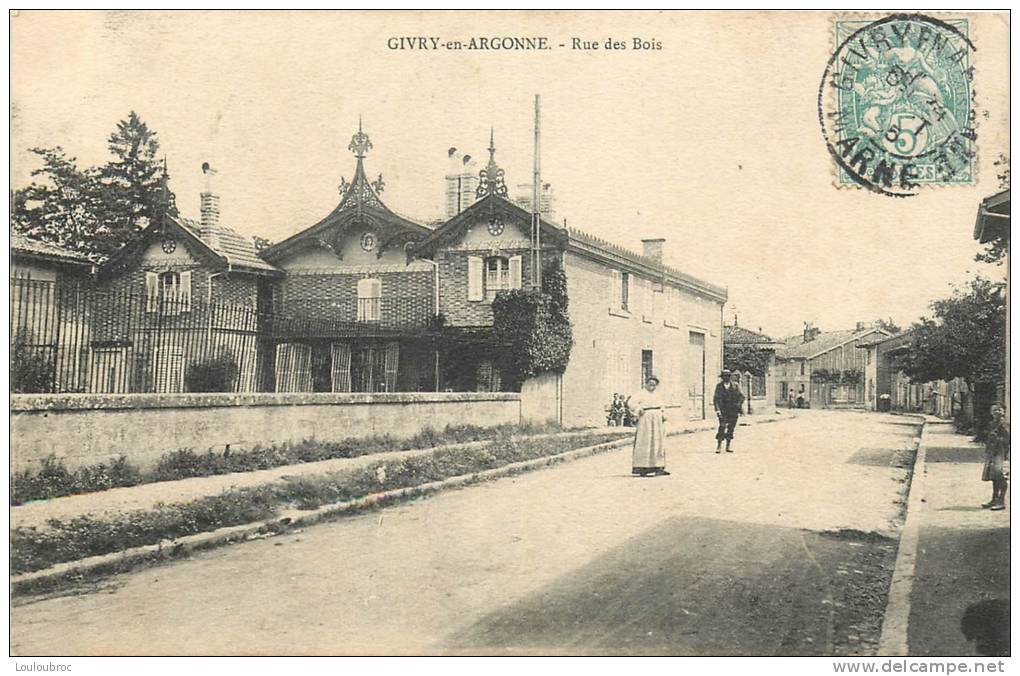 51 GIVRY EN ARGONNE RUE DES BOIS - Givry En Argonne