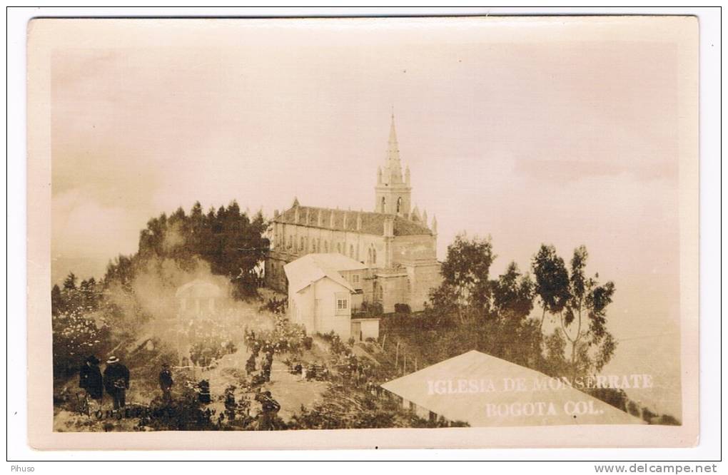 COL-13   BOGOTA : Iglesia De Monserrate - Colombia