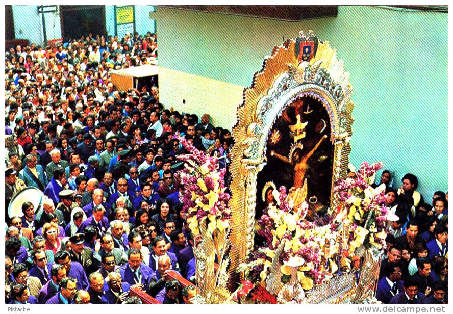 Perou Peru - Lima - Procession Procesion - Christianisme - Religion Catholique - Circulée - Peru