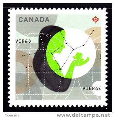 Canada (Scott No.2454i - Zodiac / Vierge / Virgo) [**] (P) - NOTE - DC - Neufs