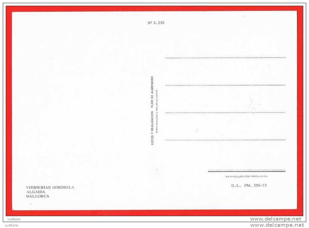 Mallorca Algaida Vidrierias Gordiola Bus Coach Cars Voitures ( 3 Scans ) Espagne España - Autobús & Autocar