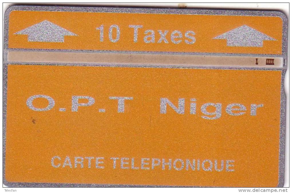 NIGER LANDIS ET GYR 10U ORANGE 404C....UT - Niger