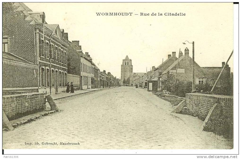 CPA  WORMHOUT Rue De La Citadelle  6855 - Wormhout