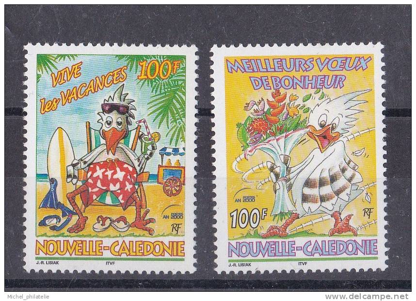 Nouvelle-Caledonie N° 835 Et 836** Neuf Sans Charniere - Unused Stamps