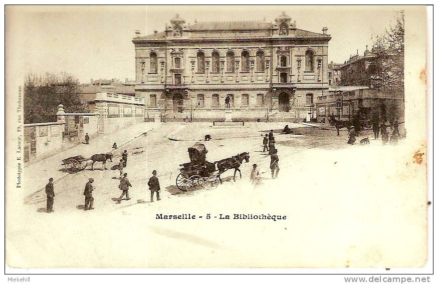 13-MARSEILLE-LA BIBLIOTHEQUE-library - Bibliotheken