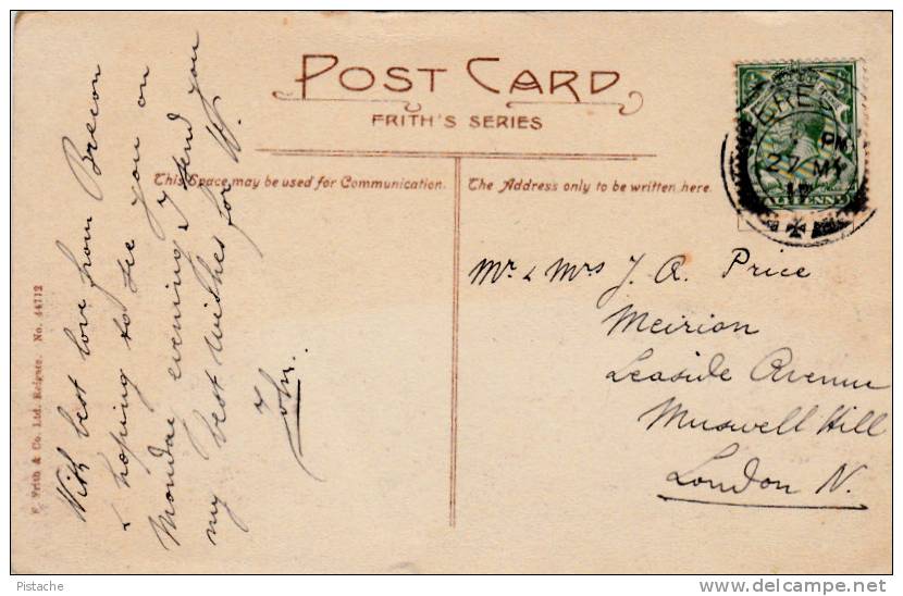 Brecon - The Beacons - Wales Pays Galles - 1905 - Frith´s Series - 2 Scans - Stamp & Postmark - Other & Unclassified