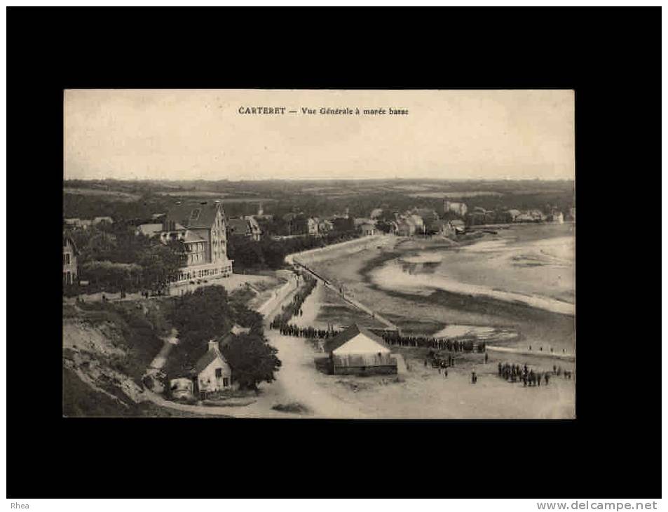 50 - CARTERET - Vue Générale à Marée Basse - Carteret