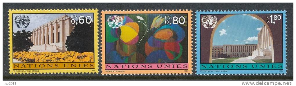 UN Geneva 1994 Michel # 256-258, MNH ** - Ongebruikt