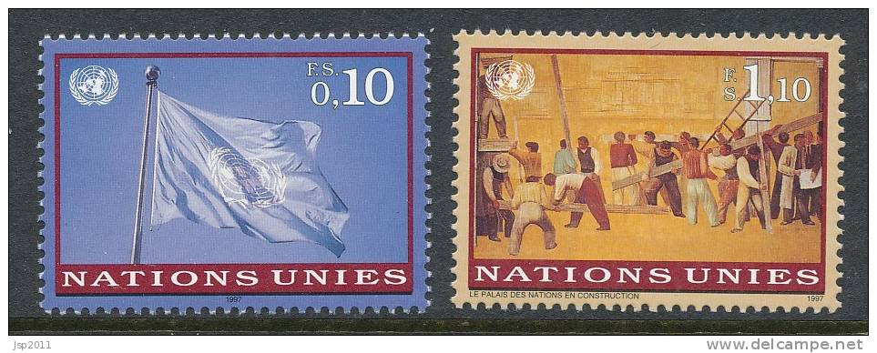 UN Geneva 1997 Michel # 303-304, MNH ** - Unused Stamps