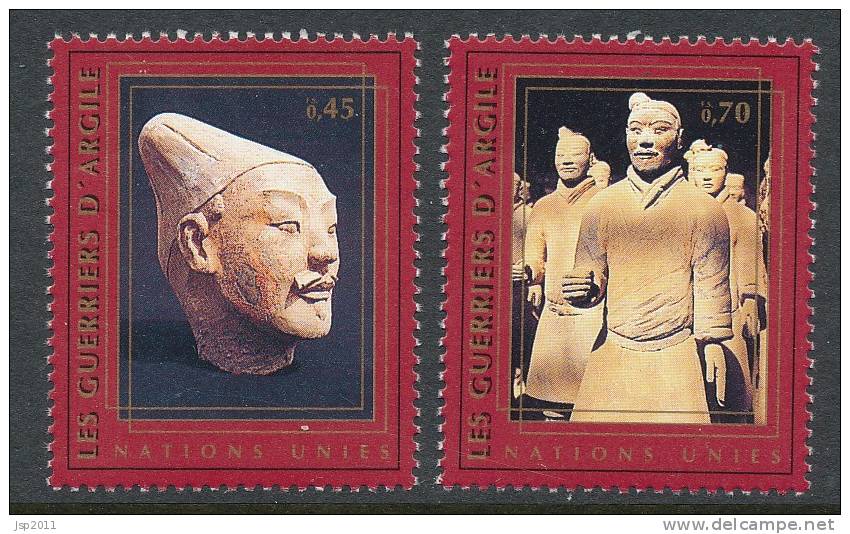 UN Geneva 1997 Michel # 321-322, MNH ** - Unused Stamps