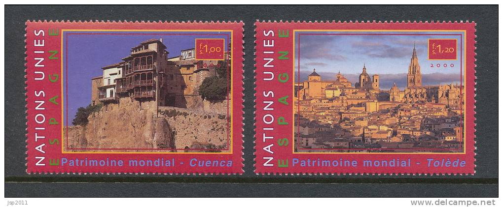 UN Geneva 2000 Michel # 399-400, MNH ** - Unused Stamps