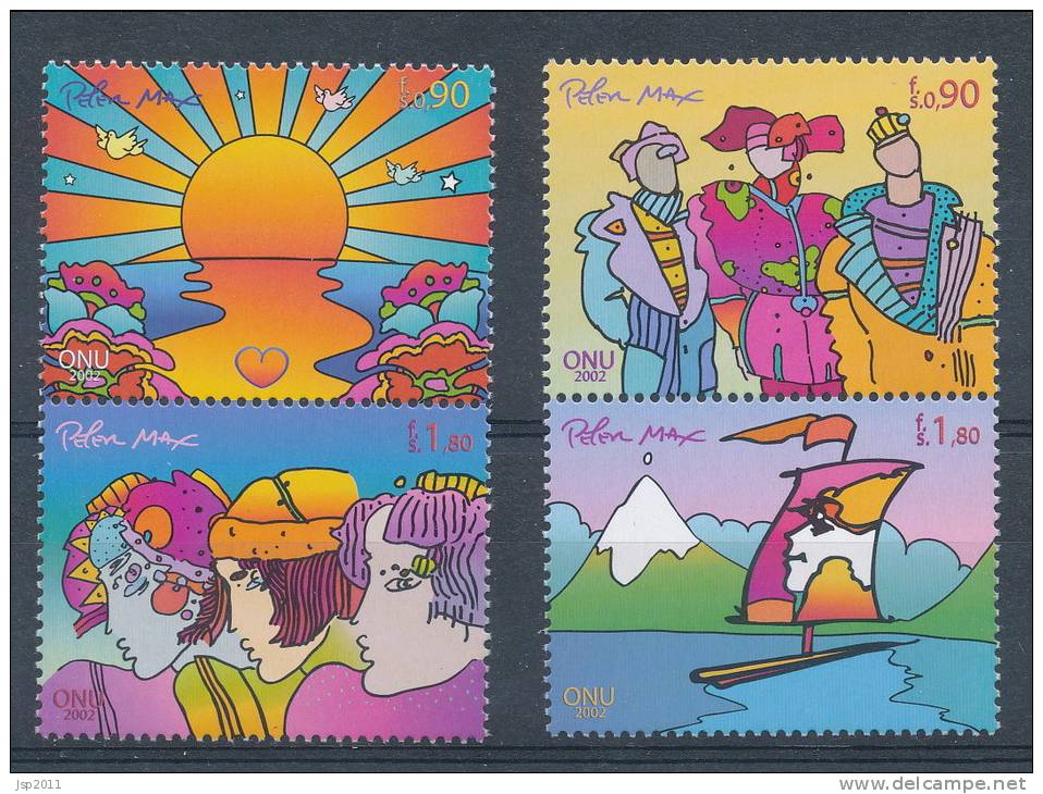 UN Geneva 2002 Michel # 444-447, MNH ** - Unused Stamps