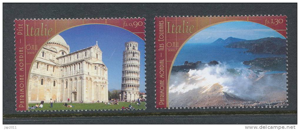 UN Geneva 2002 Michel # 448-449, MNH ** - Unused Stamps