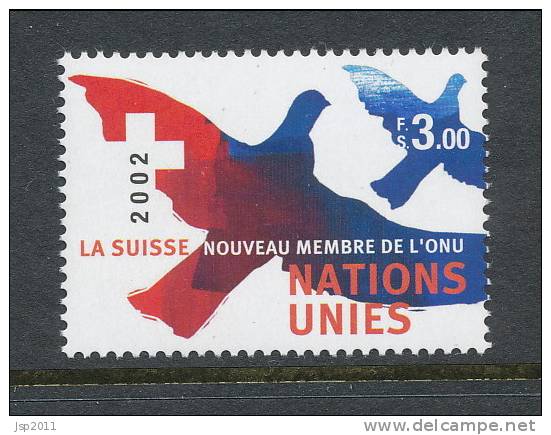 UN Geneva 2002 Michel # 458, MNH ** - Unused Stamps