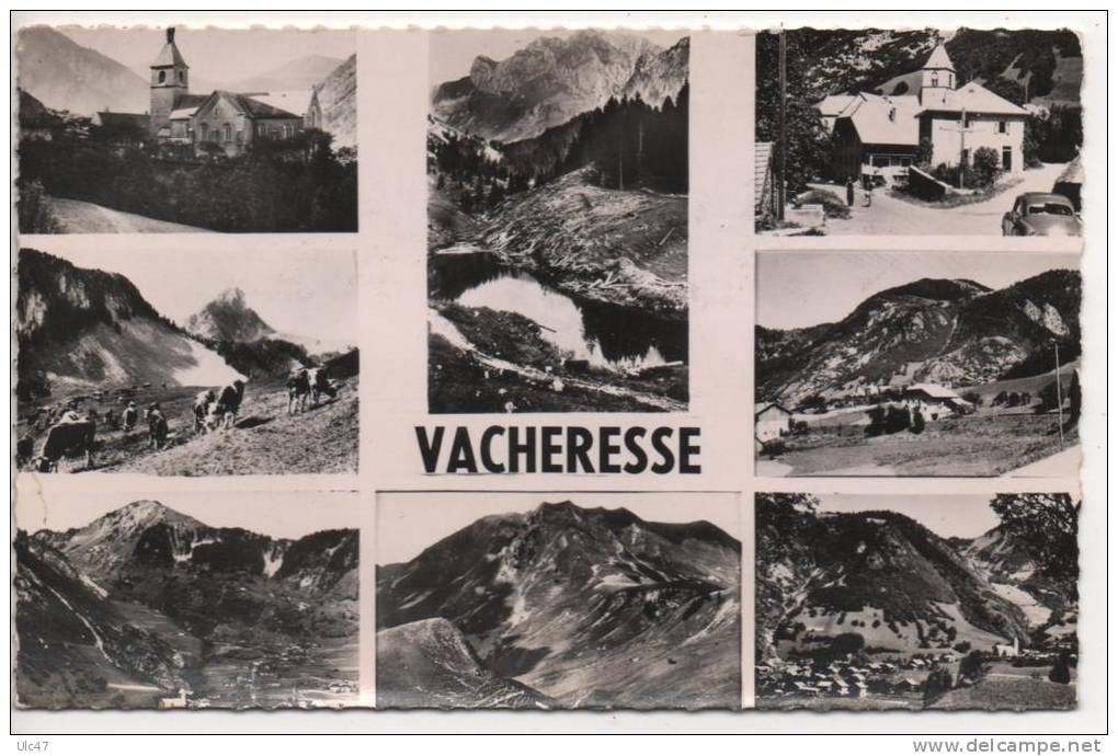 - VACHERESSE (Hte-Savoie). - Multivues  - Format Cpa - - Vacheresse