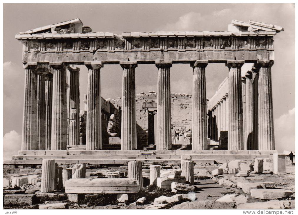 ANNI 60/70 - ATENE ATHENS - THE EAST FACADE OF PARTHENON - Grèce