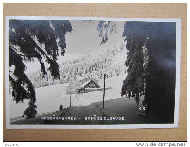 AK Riesengebirge Misecna Bouda  Schüsselbaude 1930   //  D*5556 - Sudeten