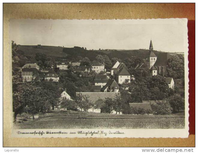 AK BÄRENSTEIN Müglitztal B.Dresden 1945  //  D*5570 - Bärenstein