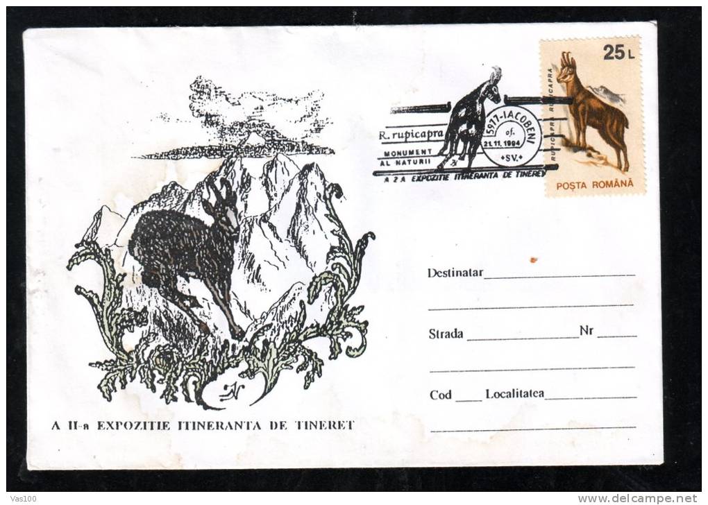 BLACK GOAT,SPECIAL COVER,1994,ROMANIA - Gibier