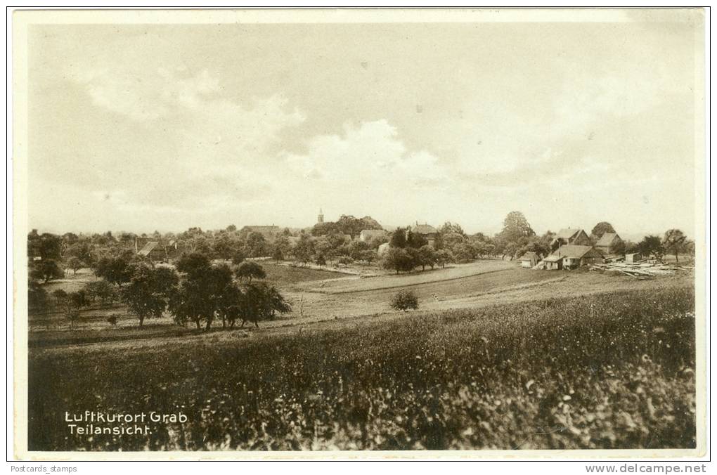 Grab B. Backnang, Gesamtansicht, 1934 - Backnang