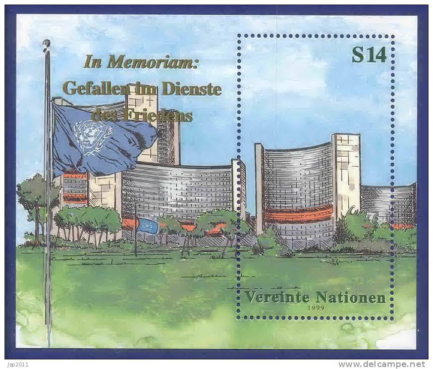 UN Vienna 1999 Michel Block # 11, MNH ** - Blocs-feuillets