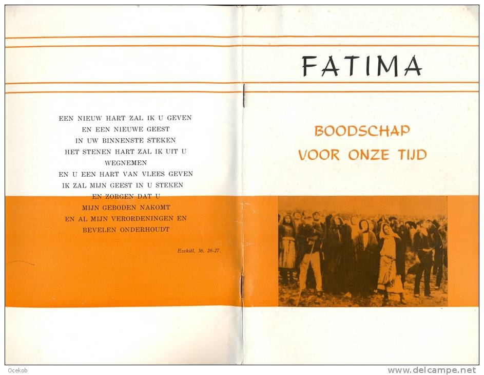 Brochure Devotie  Fatima - Verschijningen - Corimma Myriams - Sint Truiden - Autres & Non Classés