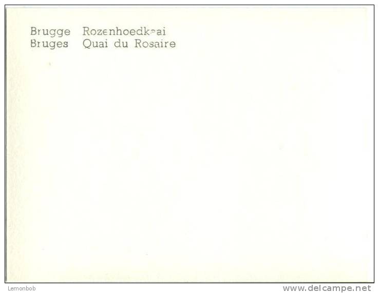 Belgium, Brugge, Bruges, Rozenhoedkaai, Quai Du Rosaire, Mini Photo Snap [12573] - Other & Unclassified