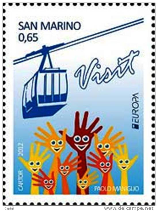 2012 - SAN MARINO - EUROPA 2012 - Unused Stamps