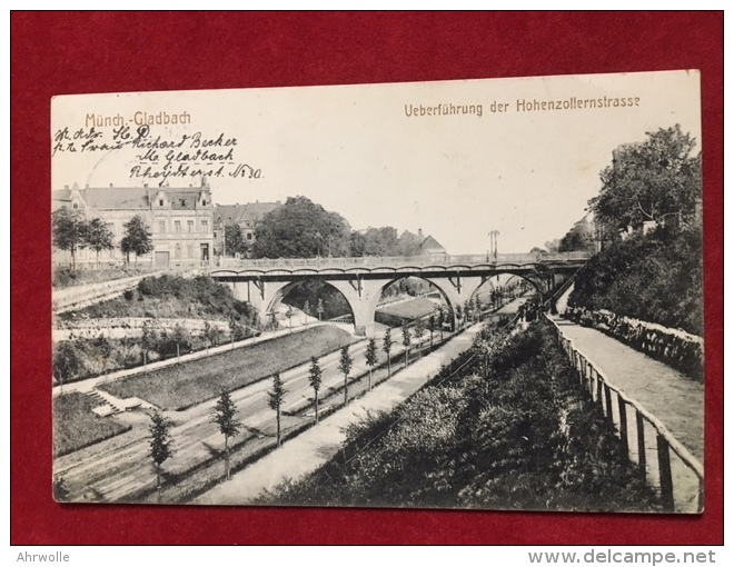 AK Münch.-Gladbach Hohenzollernstrasse Mönchengladbach 1913 - Mönchengladbach