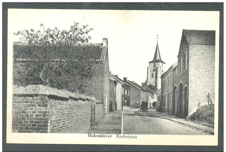 (JB71) Hakendover. De Kerkstraat. - Tienen