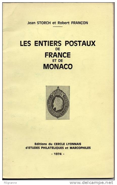 Les Entiers Postaux De France Et De Monaco   (etat Neuf) - Frankrijk