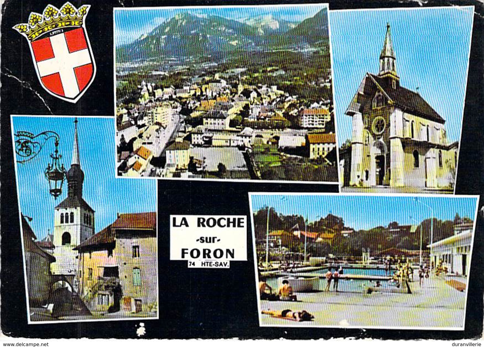 74 - La Roche Sur Foron : Multivues. CPSM - La Roche-sur-Foron