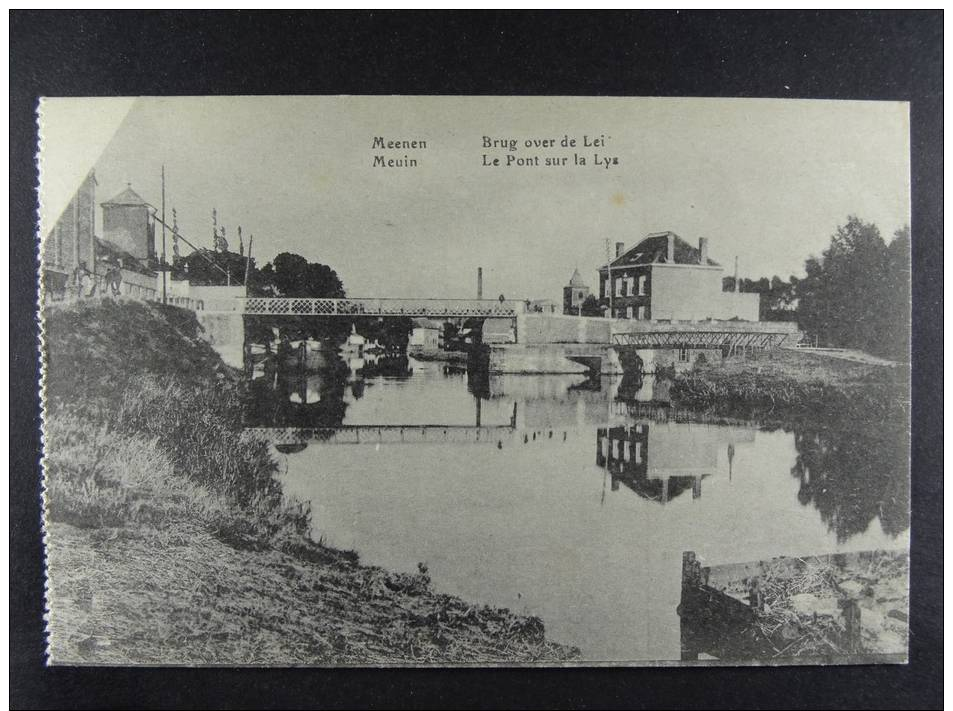 Meenen Brug Over De Lei - Menen