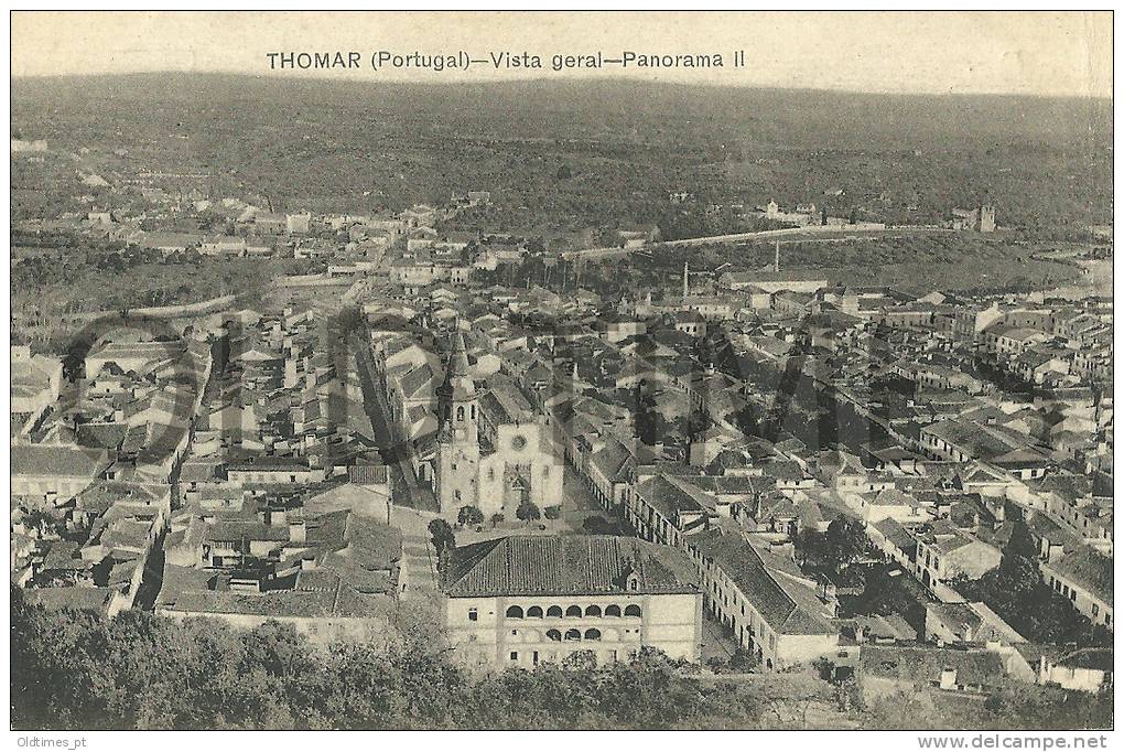 PORTUGAL - TOMAR - VISTA GERAL-PANORAMA - 1905 THREE POSTCARDS. - Santarem