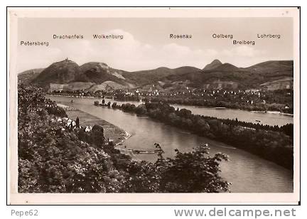 Blick Auf Das Siebengebirge-drachenfels -cpsm - Drachenfels