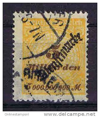 Deutschland: Dt. Reich.  Mi Dienstmark  85 Cancelled - Dienstmarken