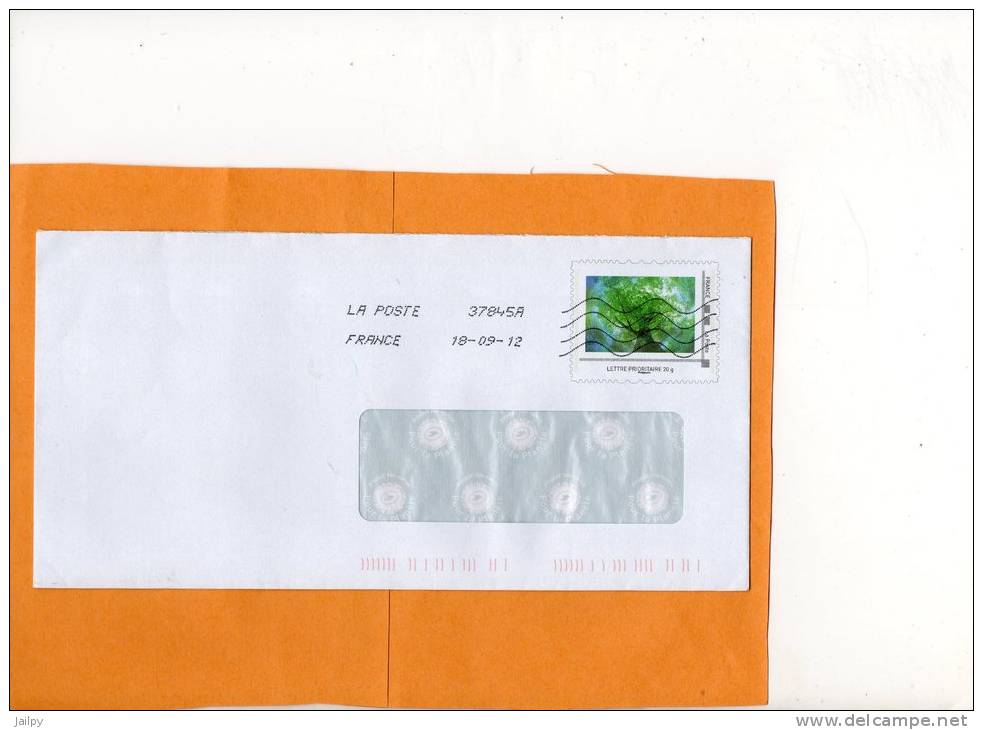 FRANCE    Lettre Prioritaire 20 G  Entier Postal Oblitéré - Collections & Lots: Stationery & PAP