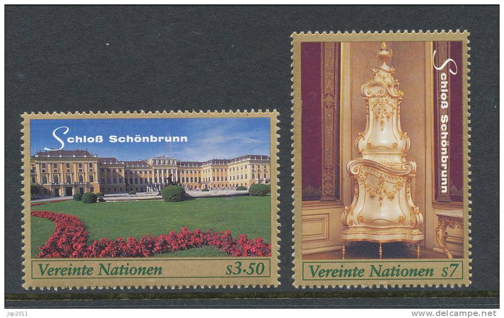 UN Vienna 1998 Michel # 270-271, MNH ** - Ungebraucht