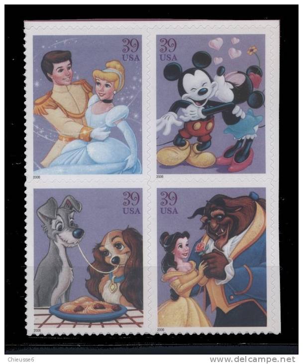 Lot 66  - B8	Etats Unis**   Mickey - Ongebruikt