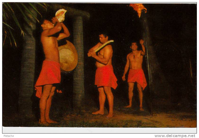 Hawai - Torch Lighting Ceremony - Men - Unused - Andere & Zonder Classificatie