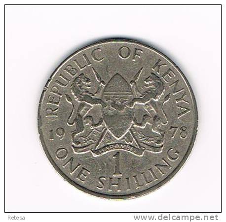 KENYA 1 SHILLING   1978 - Kenya