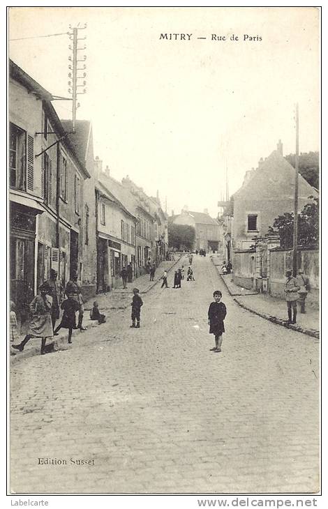 SEINE ET MARNE 77.MITRY RUE DE PARIS - Mitry Mory